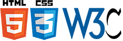 HTML5 - CSS3 - W3C Validated