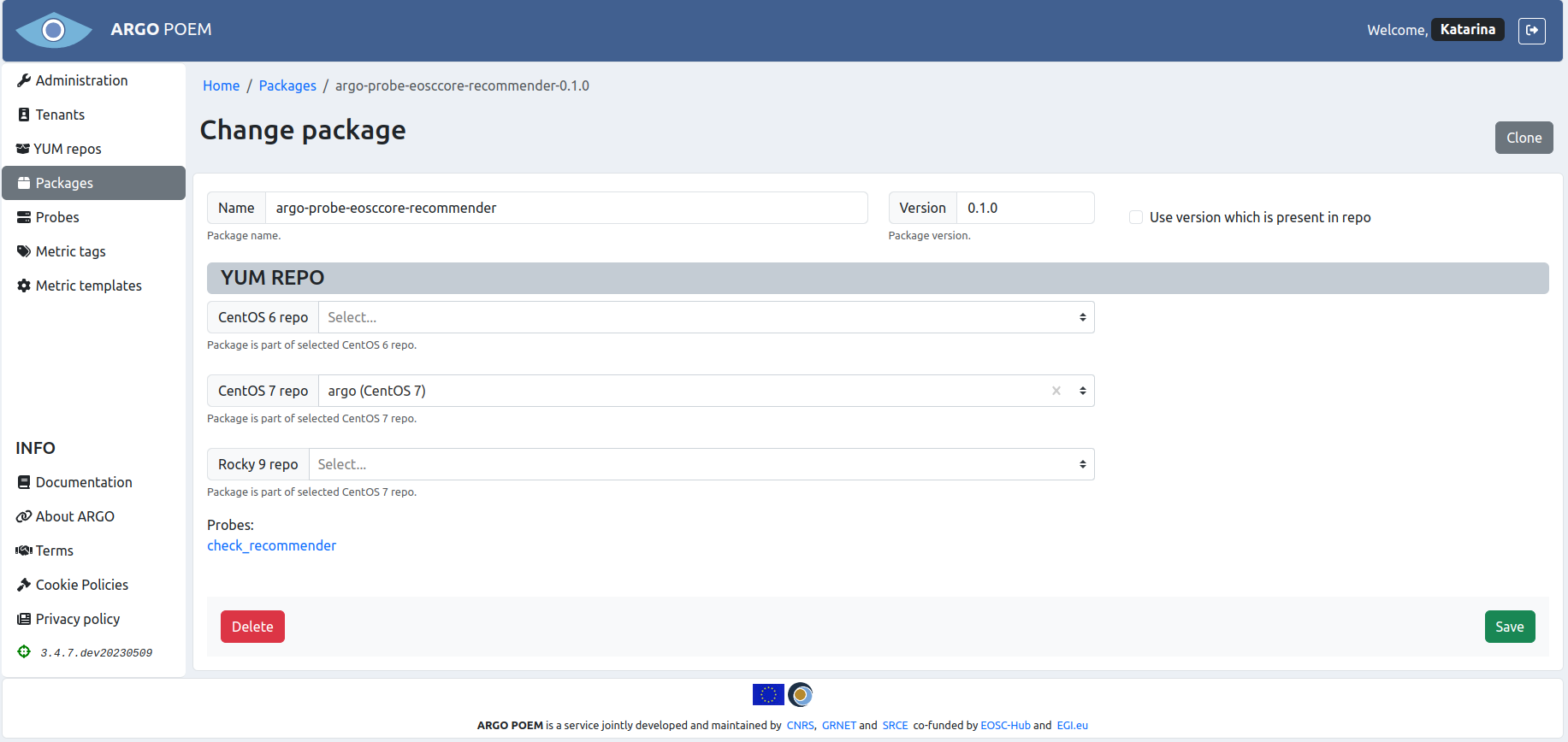 SuperAdmin Package Detail