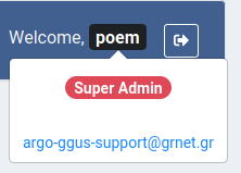 SuperAdmin UserInfo